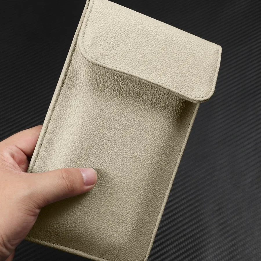 Premier Leather Signal Shield Bag with RFID Anti-Theft Protection