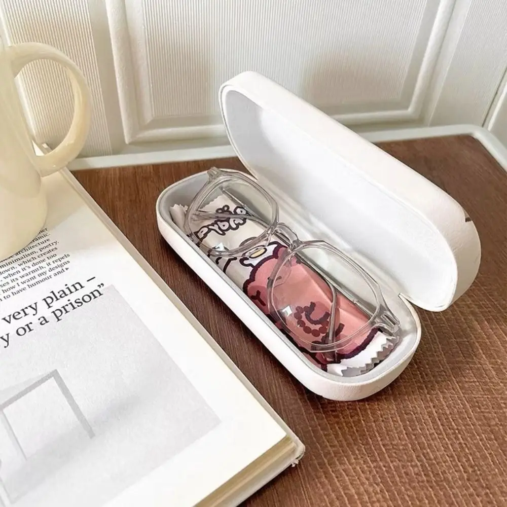 PU Leather Sunglasses Storage Box Automatic Closing