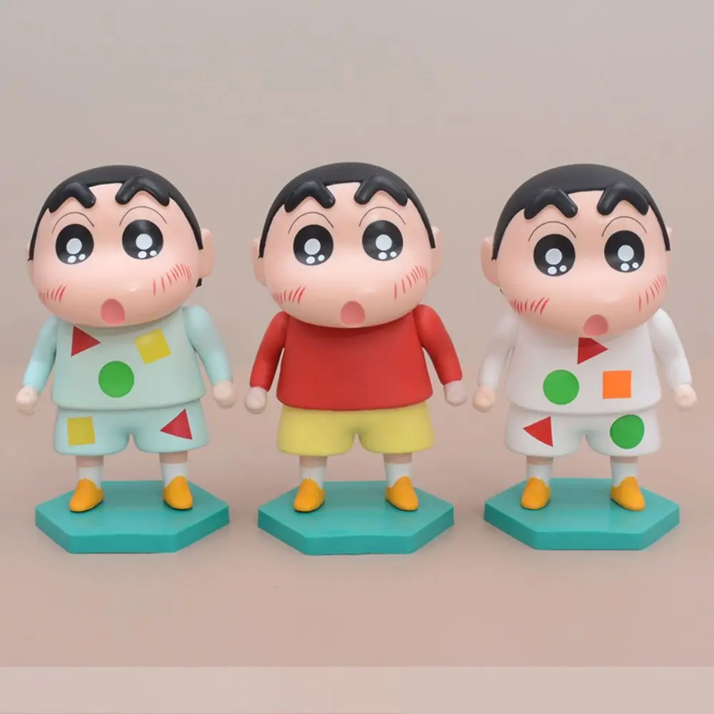

Anime Figure Crayon Shin-Chan Japanese Kawaii Figurines Doll Decorate Toy Car Decoration Cute Collectibles Cartoon Toy For Gift