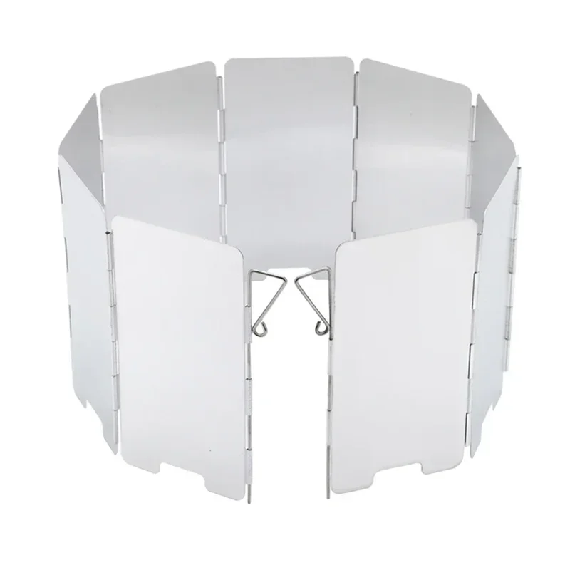 Foldable Camping Gas Stove Windshield 6
