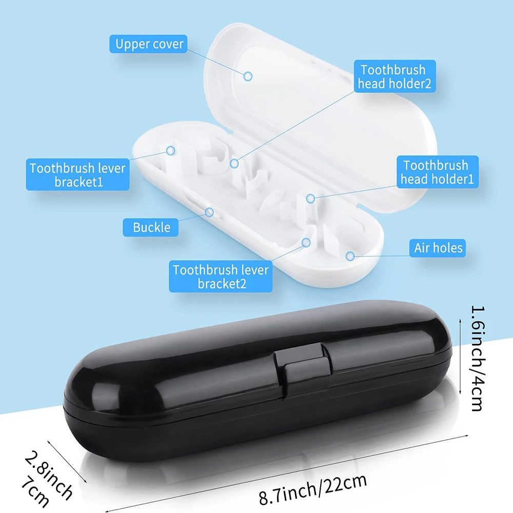 Portable Toothbrush Travel Case for Oral B Electric Toothbrush Handle Storage Box Toothbrush Travel Containers