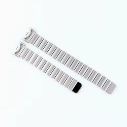Silver Magnetic Metal Watchband Bracelet Replacement Strap (Starry)