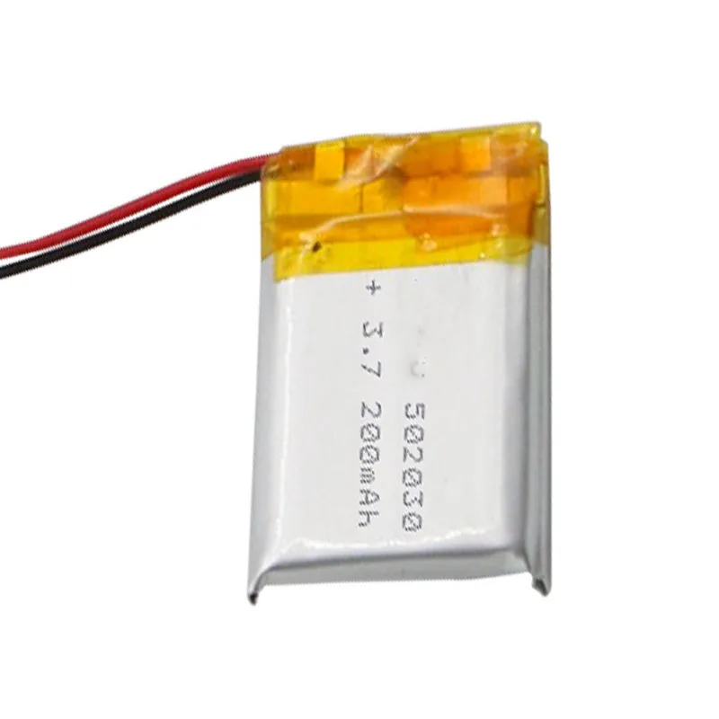 

20pcs 3.7V 250mAh 502030 Lithium Polymer ion Battery 2.0mm JST Connector