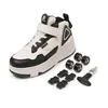 Children's Roller Skate Shoes Student Inline Skating Shoes grils 4-Wheel Deformation Boy's Ice Skating Shoes size31-40 6