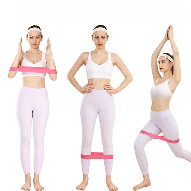 Women's Fitness Resistance Band Gluteal Elation Butt Lifting Elastic Band TPE Material Fitness Equipment for Exercise And Beauty 4