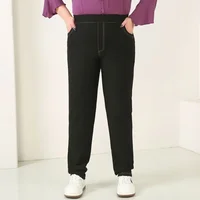 Women Pencil Jeans Plus Size 9XL 8XL 7XL 6XL Slim Fit Denim Pants High Waisted Trousers Oversized Lady Stretched Female Trousers