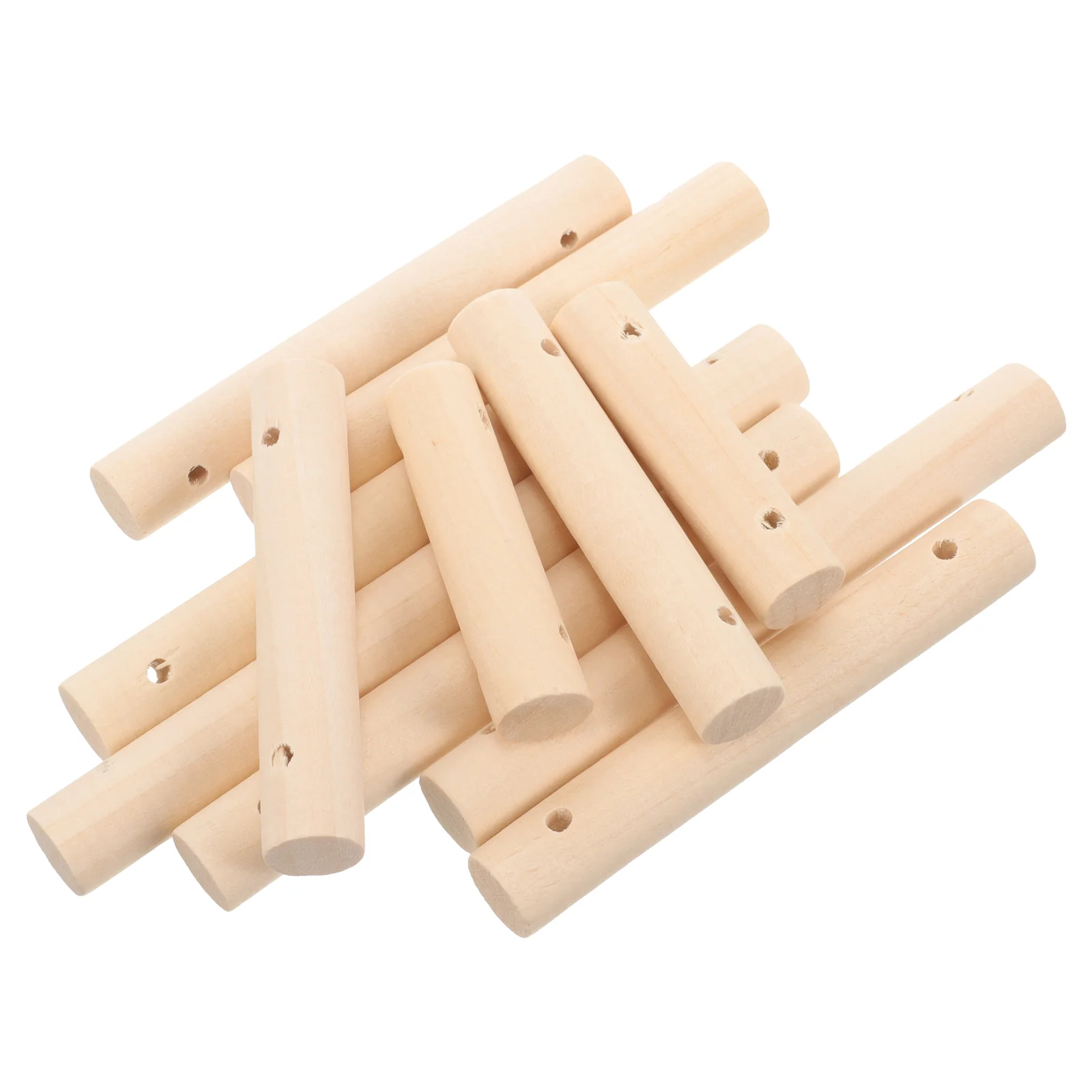 

Unfinished Wooden Rods Wood Material DIY Wood Cylinder Sticks DIY Crafts Supply