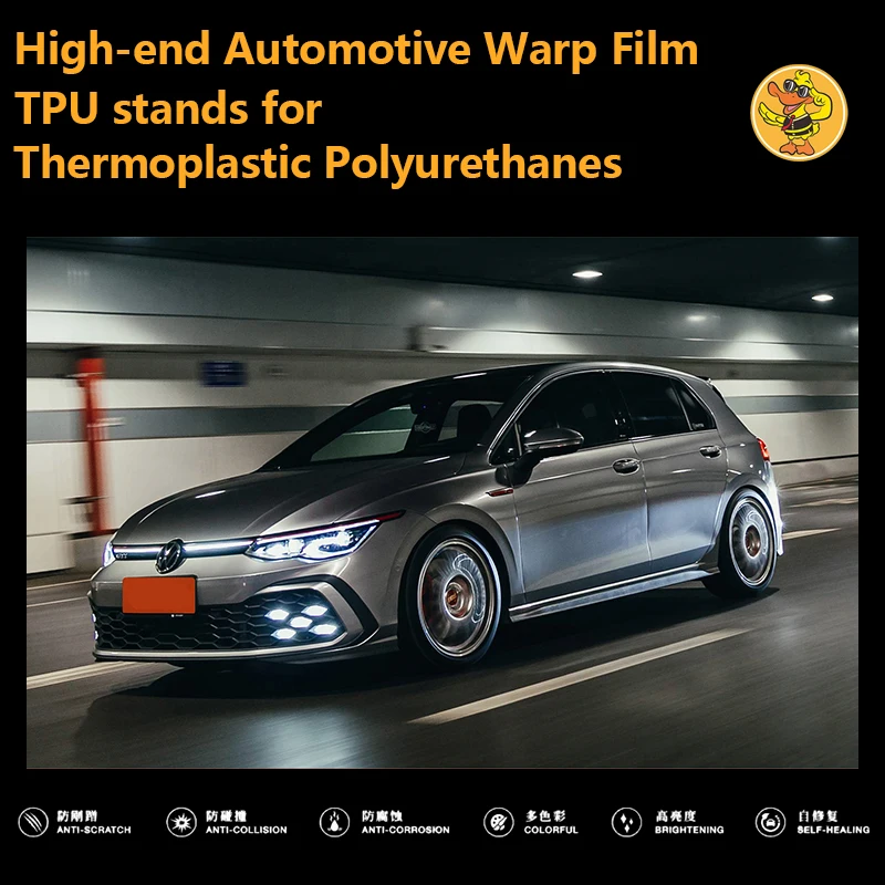 

High-end Automotive TPU car stickers vinilo adhesivo para auto vinyl wrap covering film voiture Colour GT Silver 1.52*18M