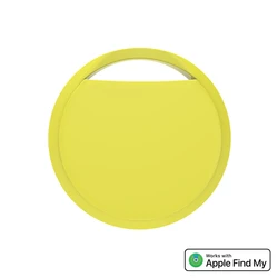 Advanced Long - Distance Bluetooth Tracker with Voice Locator - Yellow