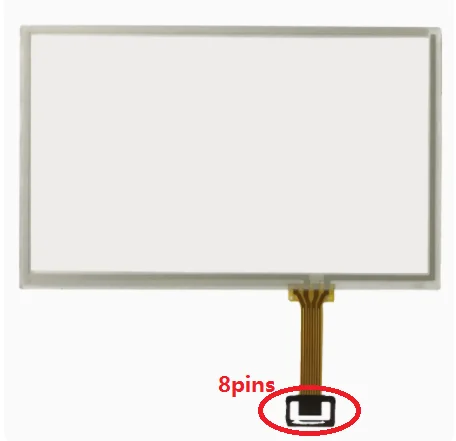 

New 7inch LB070WV7 TD01 LB070WV7-TD01 Touch screen panel with 4 Pins REPLACEMENT DIGITIZER FOR HYUNDA I VELOSTER RADIO