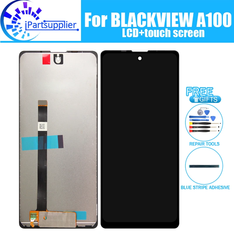 

ЖК-дисплей и сенсорный экран в сборе BLACKVIEW A100, 100% Оригинальный Новый ЖК-дисплей с сенсорным цифровым преобразователем для смартфона BLACKVIEW A100.