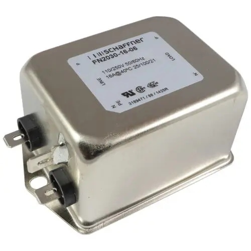 Phase One XF Filtro Di Interferenza Elettromagnetica (EMI) Schaffner FN2090-20-06 - 1 Fase, 250VAC, 20A, 2 Stadi (LF/HF), Montaggio Telaio Filtro Schaffner Fn2090 Phase One XF Filtro Di Interferenza Elettromagnetica (EMI) Schaffner FN2090-20-06 - 1 Fase, 250VAC, 20A, 2 Stadi (LF/HF), Montaggio Telaio Filtro Schaffner Fn2090