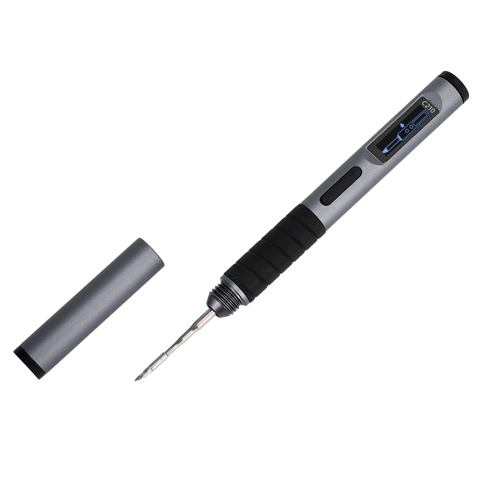 100W Electric Soldering Iron intelligent Digital Display Constant Temperature Type-C Charging Soldering Iron Heating Pen