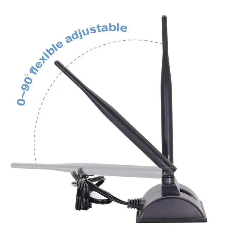2.4G 5.8G 4*4 3*3 2*2 케이블 듀얼 밴드 옴니 WiFi 실내외 안테나 (라우터용, TS9 SMA RPSMA SMA 포함)