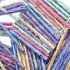 100 Pcs Wind Chime Making Accessories Metal Tube Parts Aluminum Oxide Decorative Tubes 6