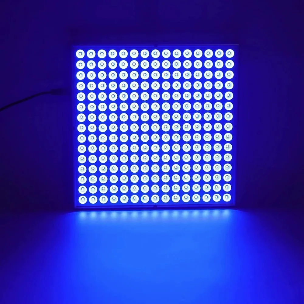 Skin Tanning Panel Lamp,45W Portable Tanning Light 460nm Blue Light Indoor Therapy Light,Tanning Face Body for Bronze Skin Color