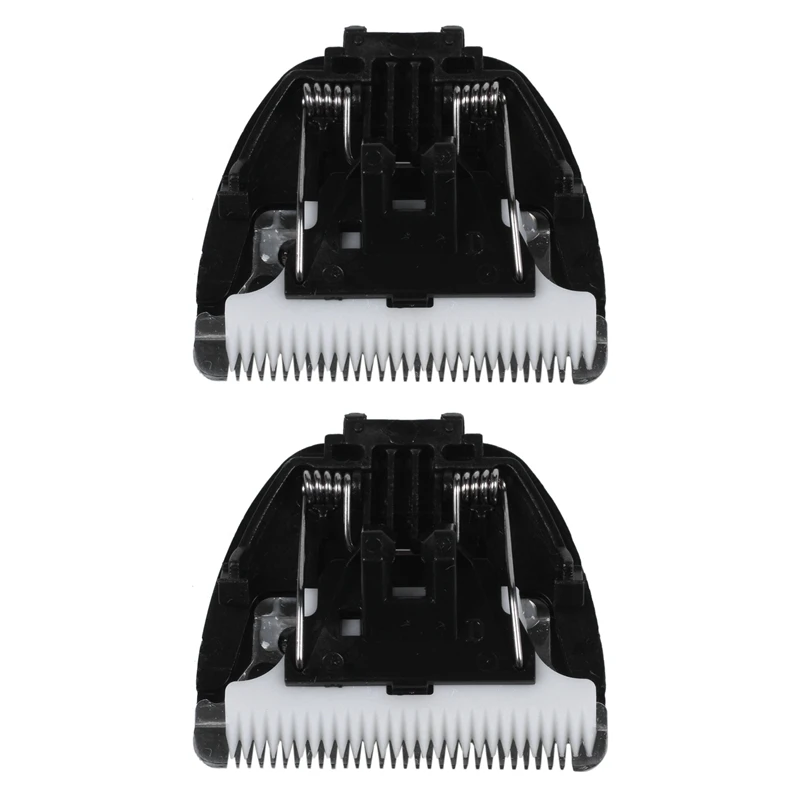 

New 2X CP8000 Dog Hair Trimmer Blade Head Pet Hair Clipper Ceramic Knife For CP-8000 7800 8100 3100 3180 Car Mower Cutter