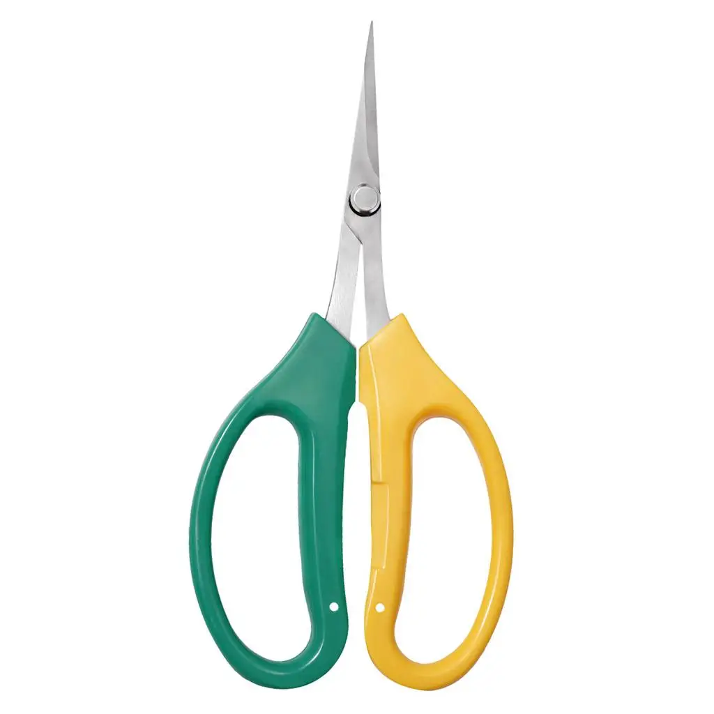 5xStainless Steel Garden Pruning Scissor for Flower Arrangement 5cm Straight