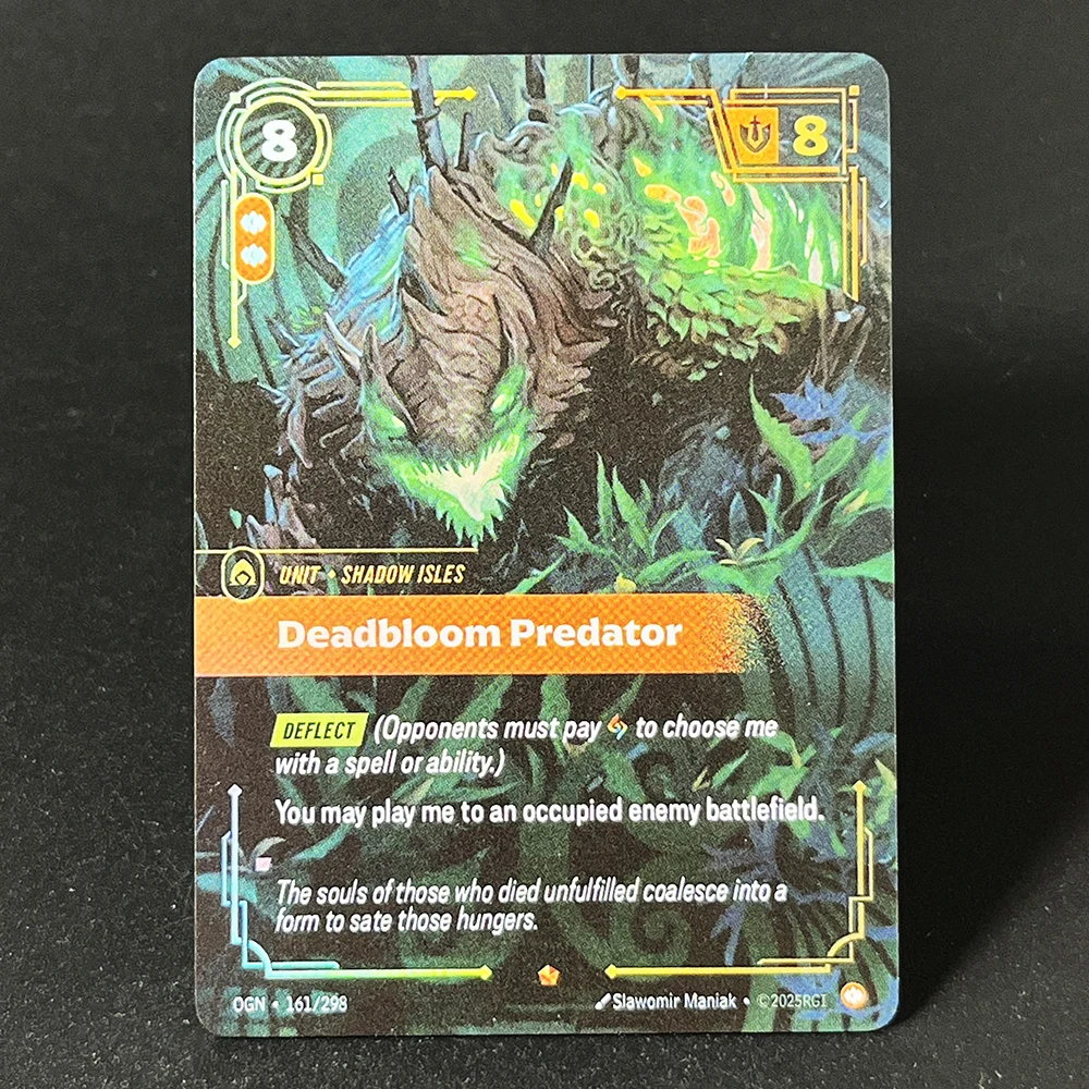 Riftbound DIY Champion/Unit/Spell/Gear Spielkarte Animierte Texturierte Folienkarte Tausendschwänziger Wächter Ahri VERFÜHRERISCHE Kai'Sa Zeitverzerrung – Detail 5