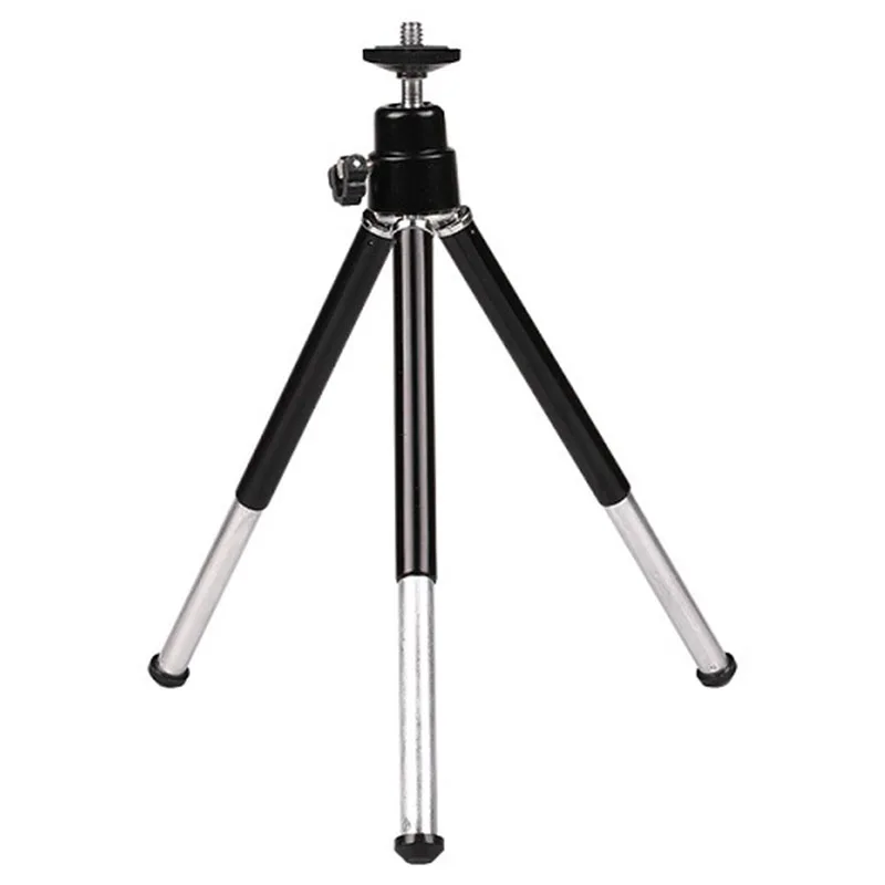 Lightweight Mini Portable Tripod Adjustable Mini Tripod Aluminum Alloy for Iphone Camera Projector Black phone tripod photo tripod home camera stand
