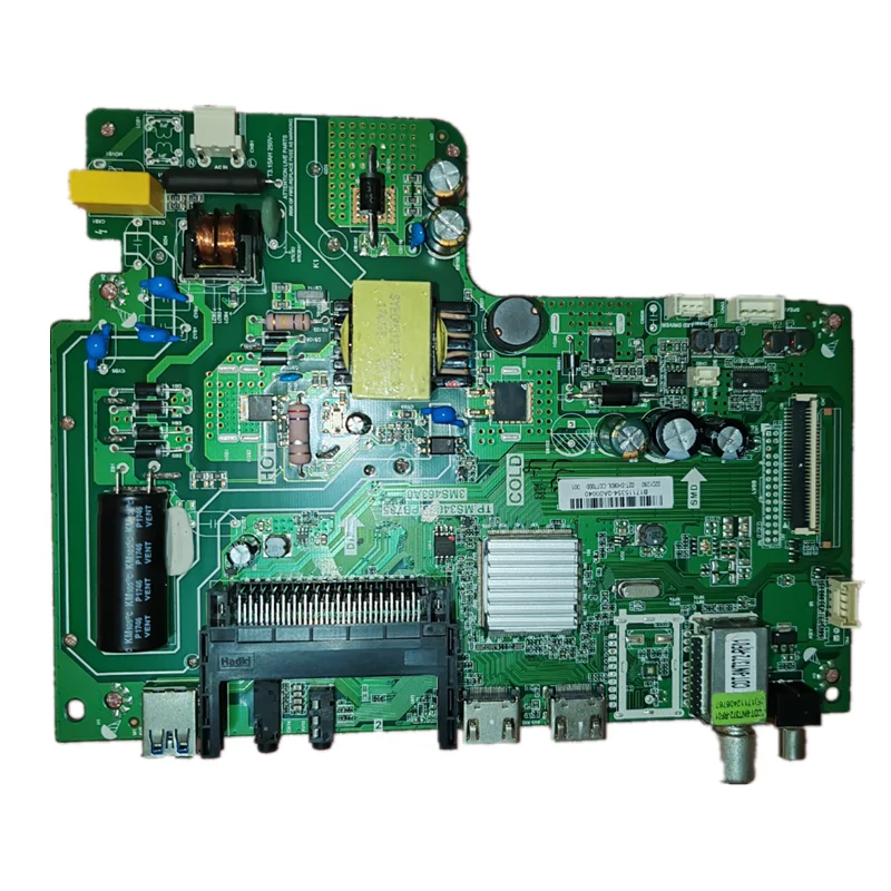 

Free shipping! TP.MS3463S.PB785 3MS463A0 32D1280 02T-SH363L-077000 001 Three in one TV motherboard tested well