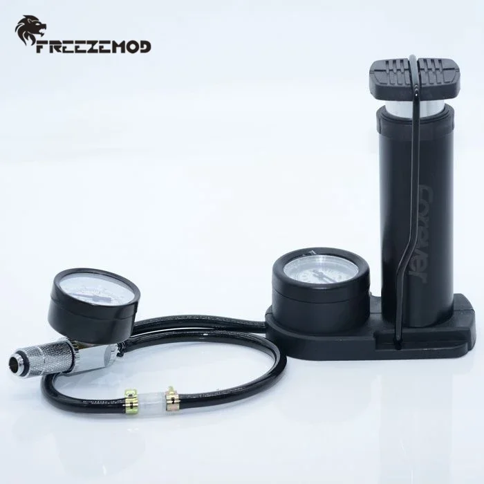 Zemod-computador Sistema de Refrigeração de Água Pressão de ar Vazamento Teste do Radiador Caixa de Drenagem Manômetro Duplo Qycl2p - Imagem 2
