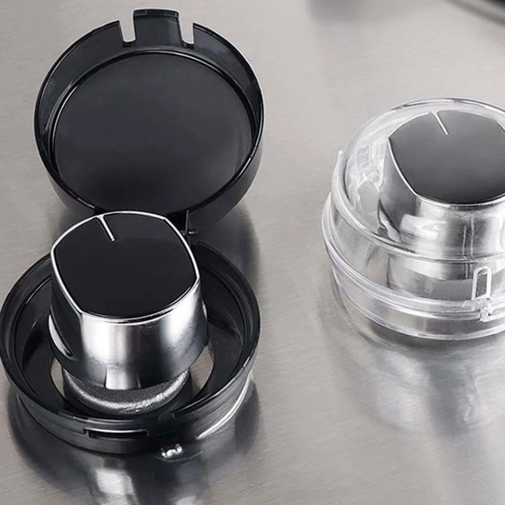 6 Pcs Cooktop Stove Knob Cover Covers Guard for Child Safety Proof Gas Knobs Switch Anti-greasy Oven Baby