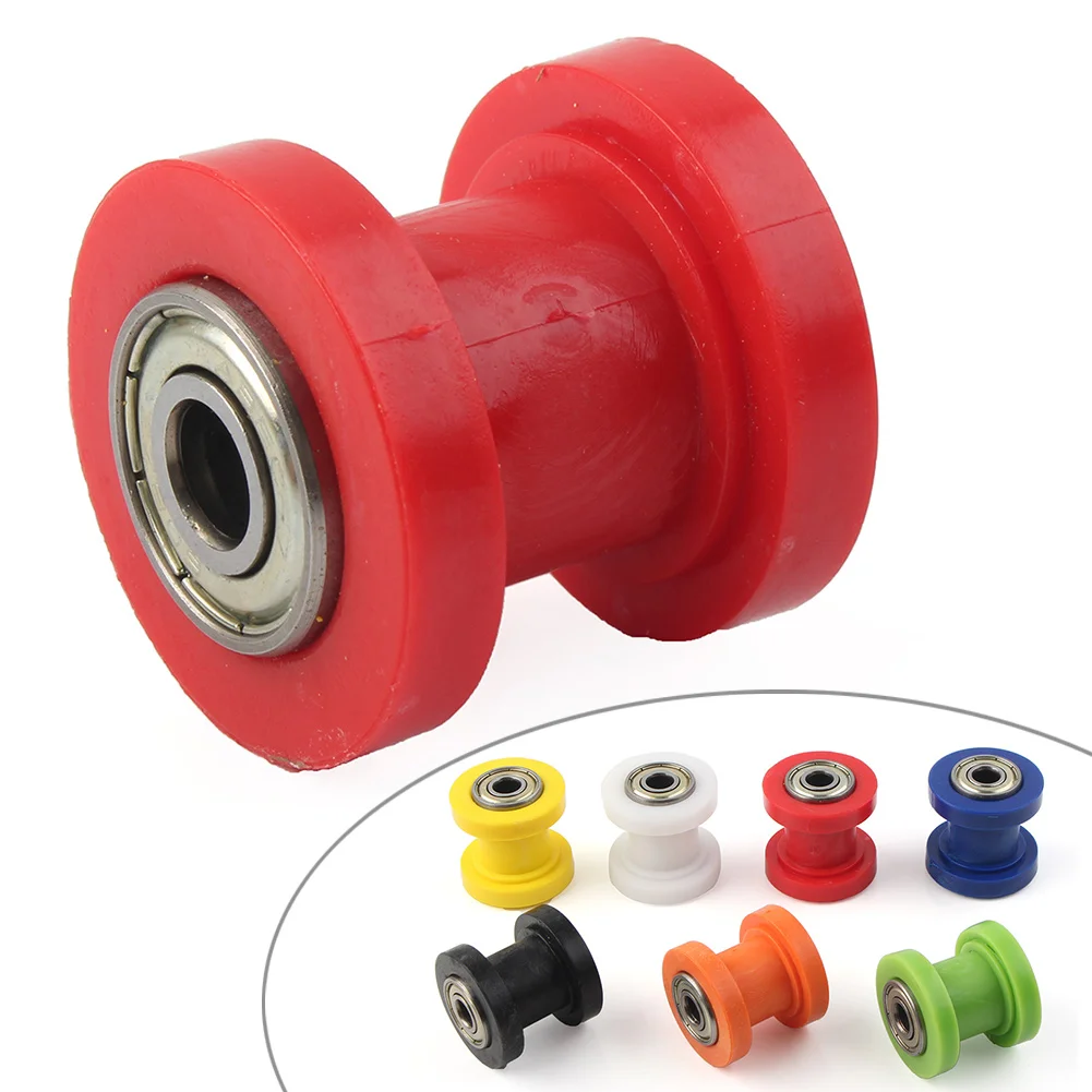 

8mm Motorbike Chain Roller Slider Tensioner Guide Pulley For Dirt Pit Bike Motorcycle Accessories Parts