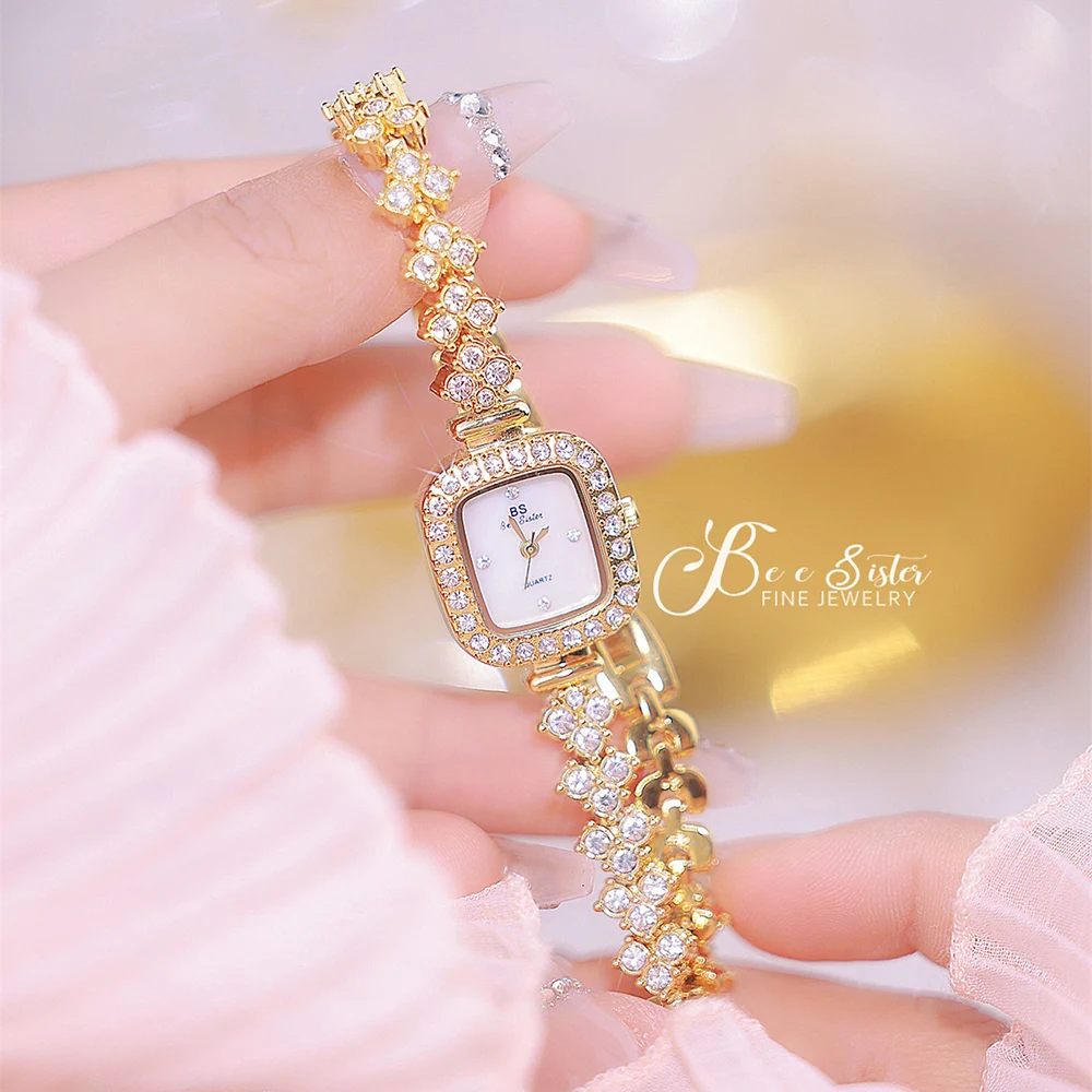 Small Dial Diamond Elegant Women Watch Female Wristwatches Dress Ladies Wrist Watches Montre Femme