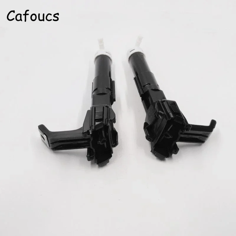 Cafoucs Headlight Washer Nozzle Cover and Water Spray Jet Bracket For Toyota Camry ASV50 AVV50 ACV51 2012-2014