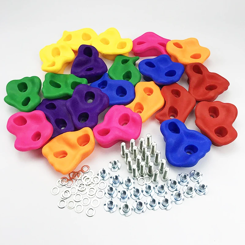 Wall Climbing Toy Toys for Children Kids Rock Climbing Wall Holds Outdoor Playset