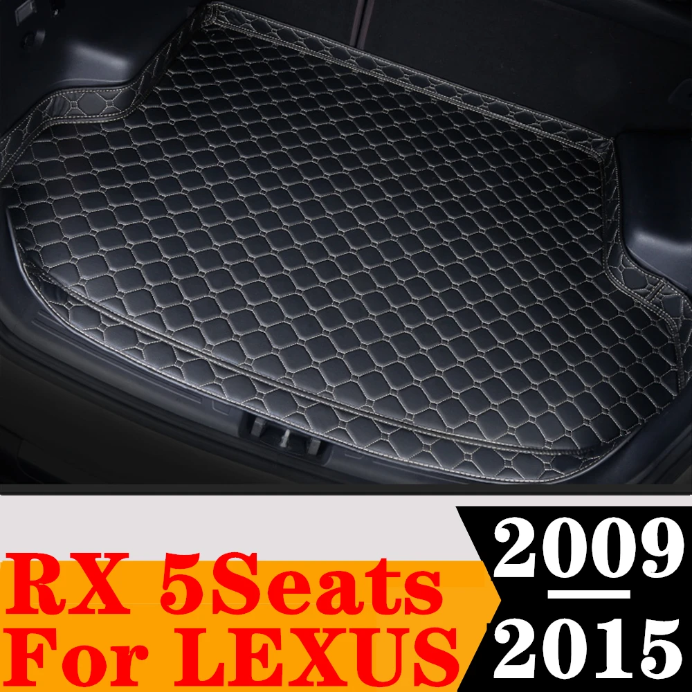 

Коврик багажник автомобильный высокой длины для LEXUS RX, 5 сидений, классический, 2015, 2014, 2013, 2012, 2011, 10, 2009, задний багажник багажника, коврик для багажа, задняя грузовая подкладка