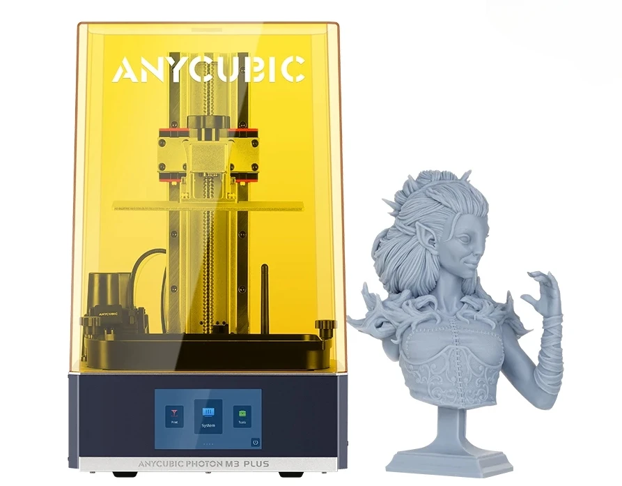 

3D-принтер ANYCUBIC Photon M3 с ЖК-экраном 6K, большой размер: 245*197*122 мм, скорость 100 мм/ч