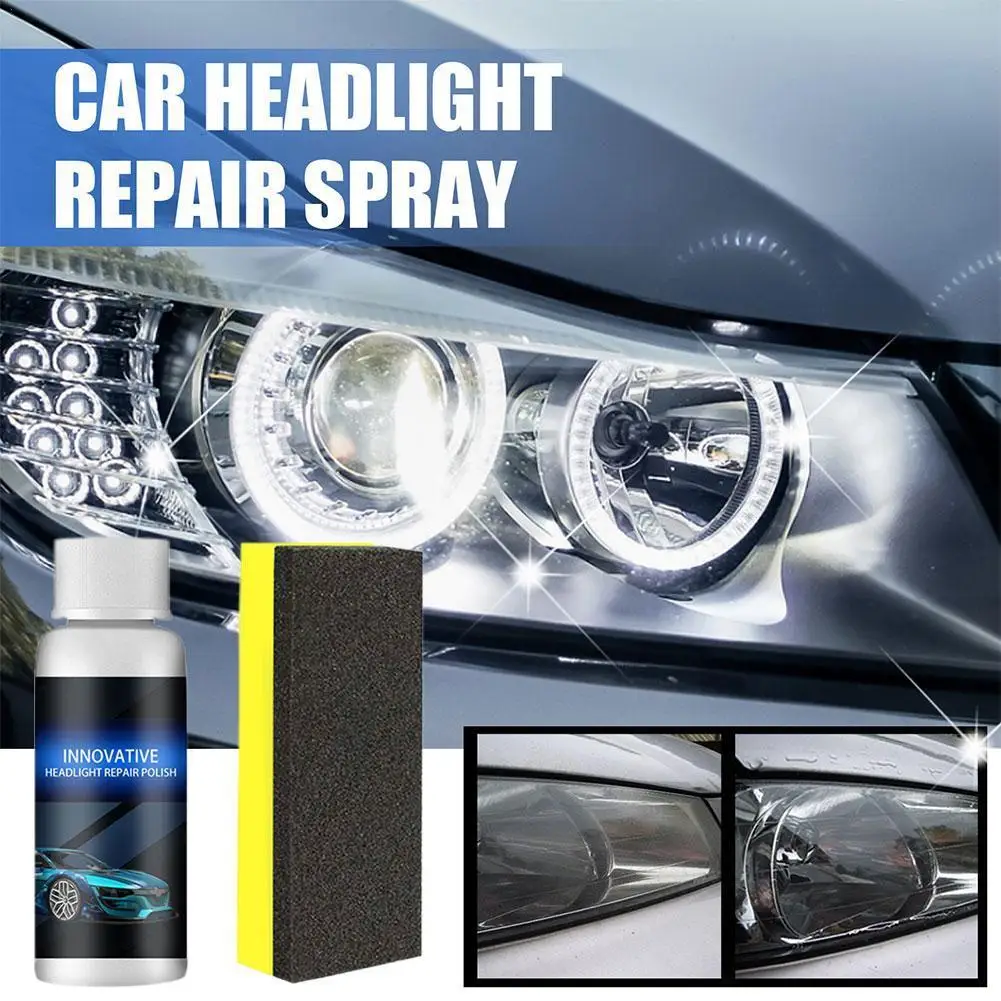 20/30/50ml Car Headlight Repair Fluid Scratch Remove Repair Repair