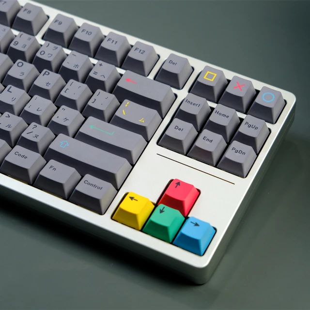 PBTキーキャップ,129キー,Gmk dualshot r2,昇華型プリント,Cherry 