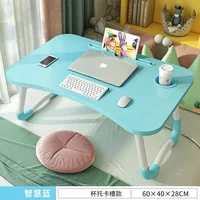 Table Pliante pour Ordinateur Portable – Bureau d’Étude Compact pour Lit ou Dortoir 2