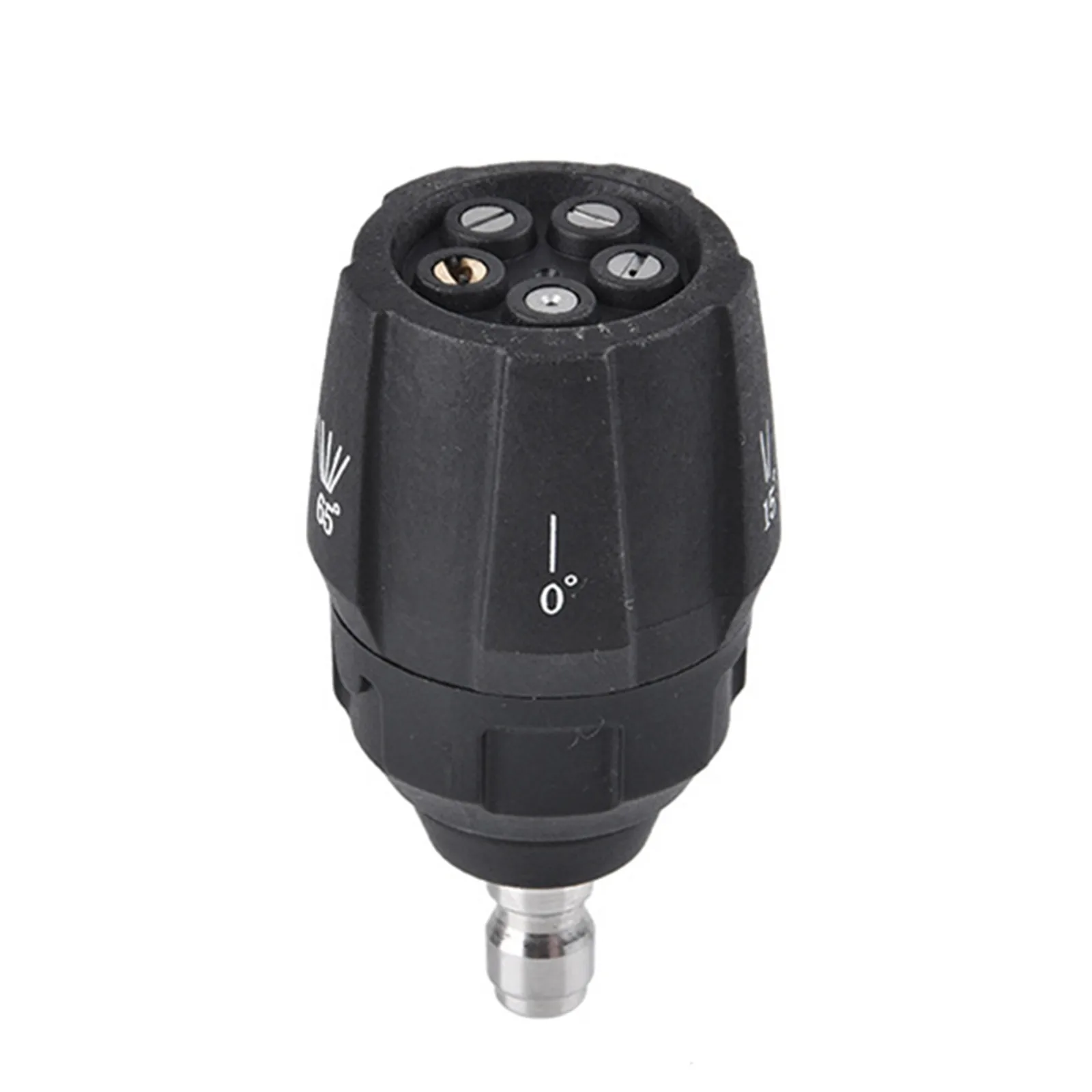 

5 in 1 High Pressure Washer Nozzle 1/4'' Quick Connector Rotating 0/15/25/40/65 Degree Car Washer Spray Nozzle Pressure Washer