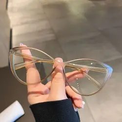 Ultralight Blue Light Blocking Square Eyeglasses (Frosted tea)