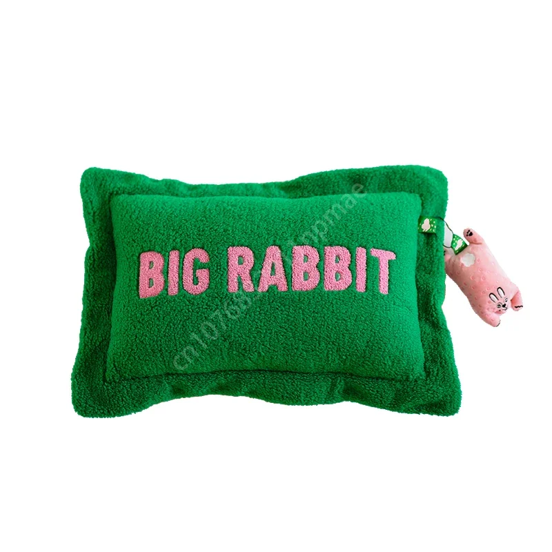 Creative Home Relieve Fatigue Big Rabbit Lumbar Pillow Pillow Bedroom Living Room Cushion Pillow Gift Friends Home Decoration 5