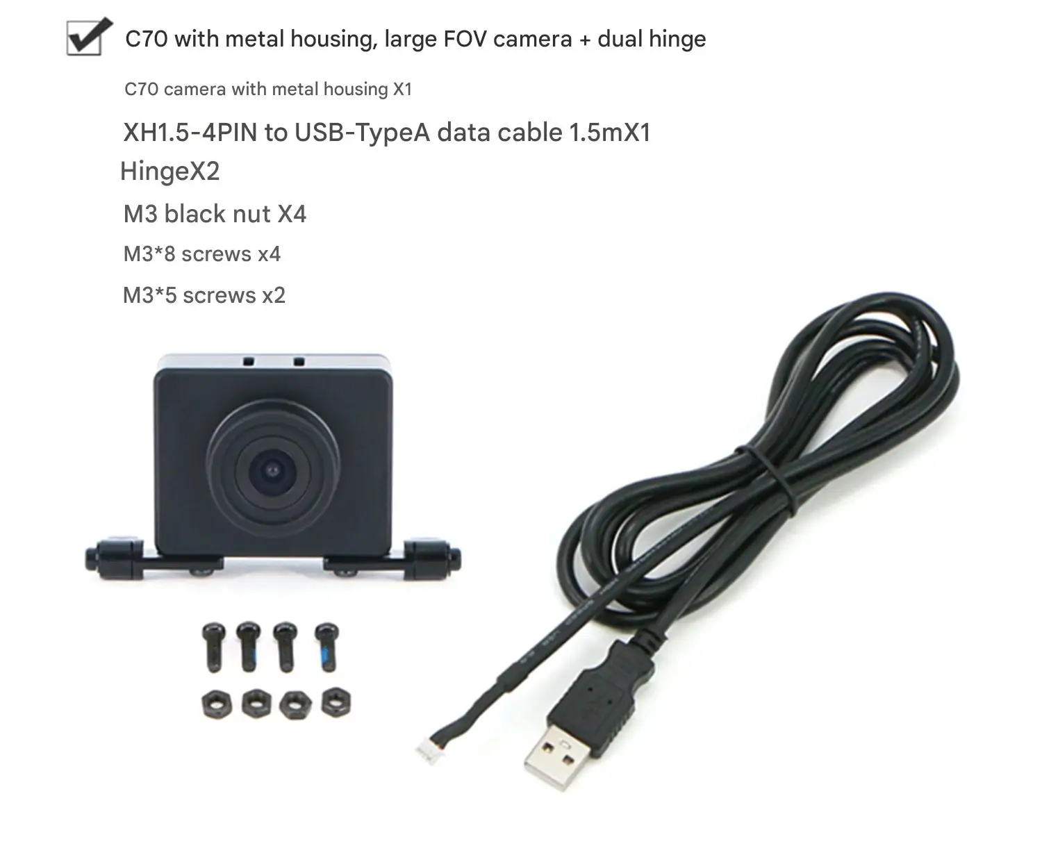 WHEELTEC C70 C100 HD RGB camera, HD imaging, megapixel, driver-free UVC plug and