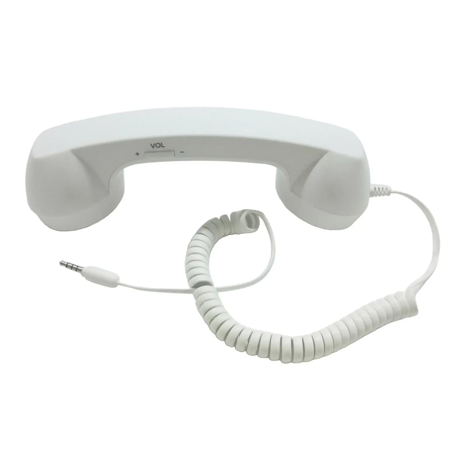 Microtelefono retrò 3.5mm, elegante Mini ricevitore per chiamate telefoniche altoparlante per microfono per - Image 3