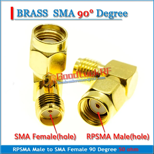Adattatore SMA Femmina A SMA Femmina 2 Adattatori RF SMA Femmina A SMA Femmina Dritti | Connettori Per Antenne E Cavi - MWRF Source Bcaa 8:1:1 Yamamoto - Foto 2