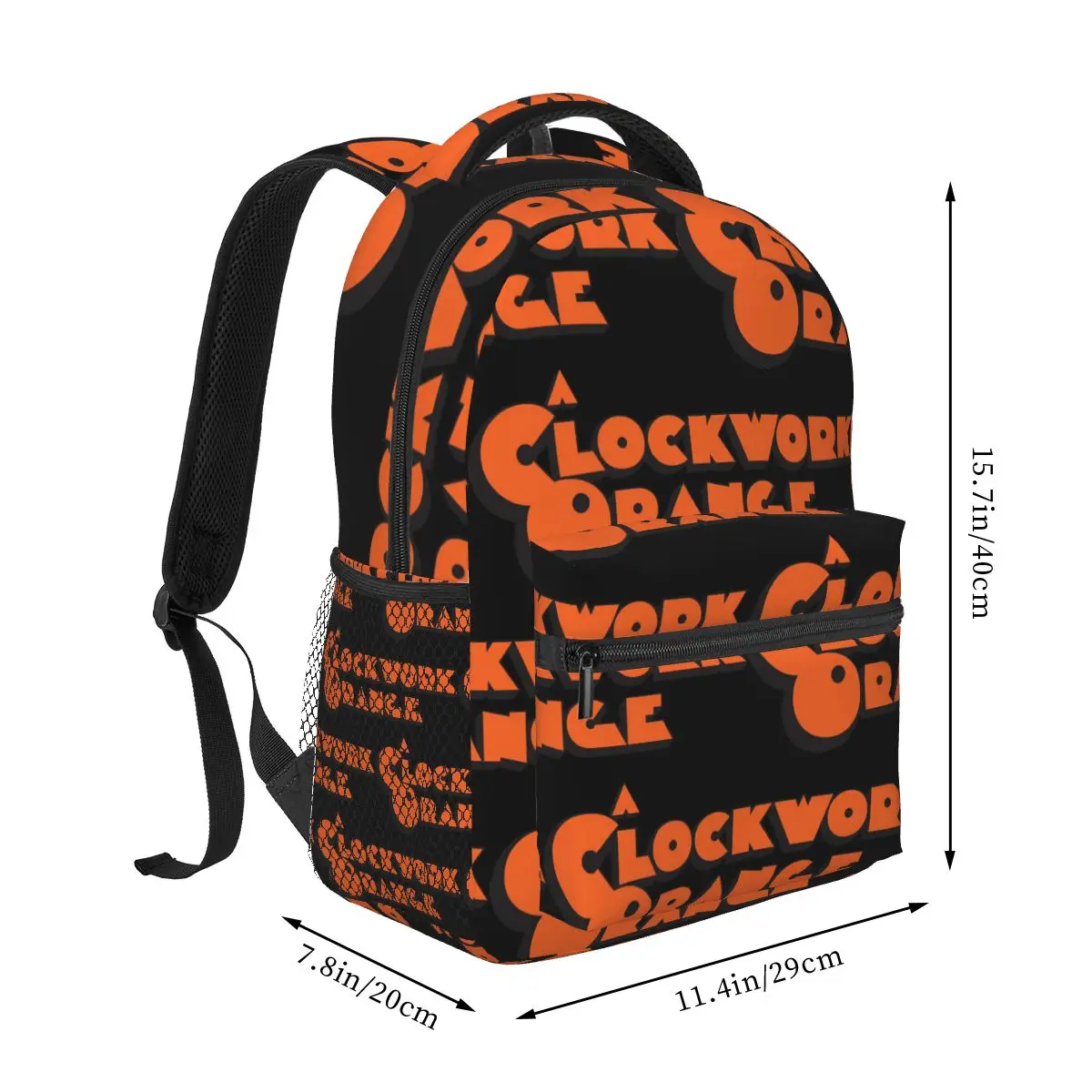 Clockwork Orange Casual Backpack Unisex Students Leisure Travel Computer Backpack