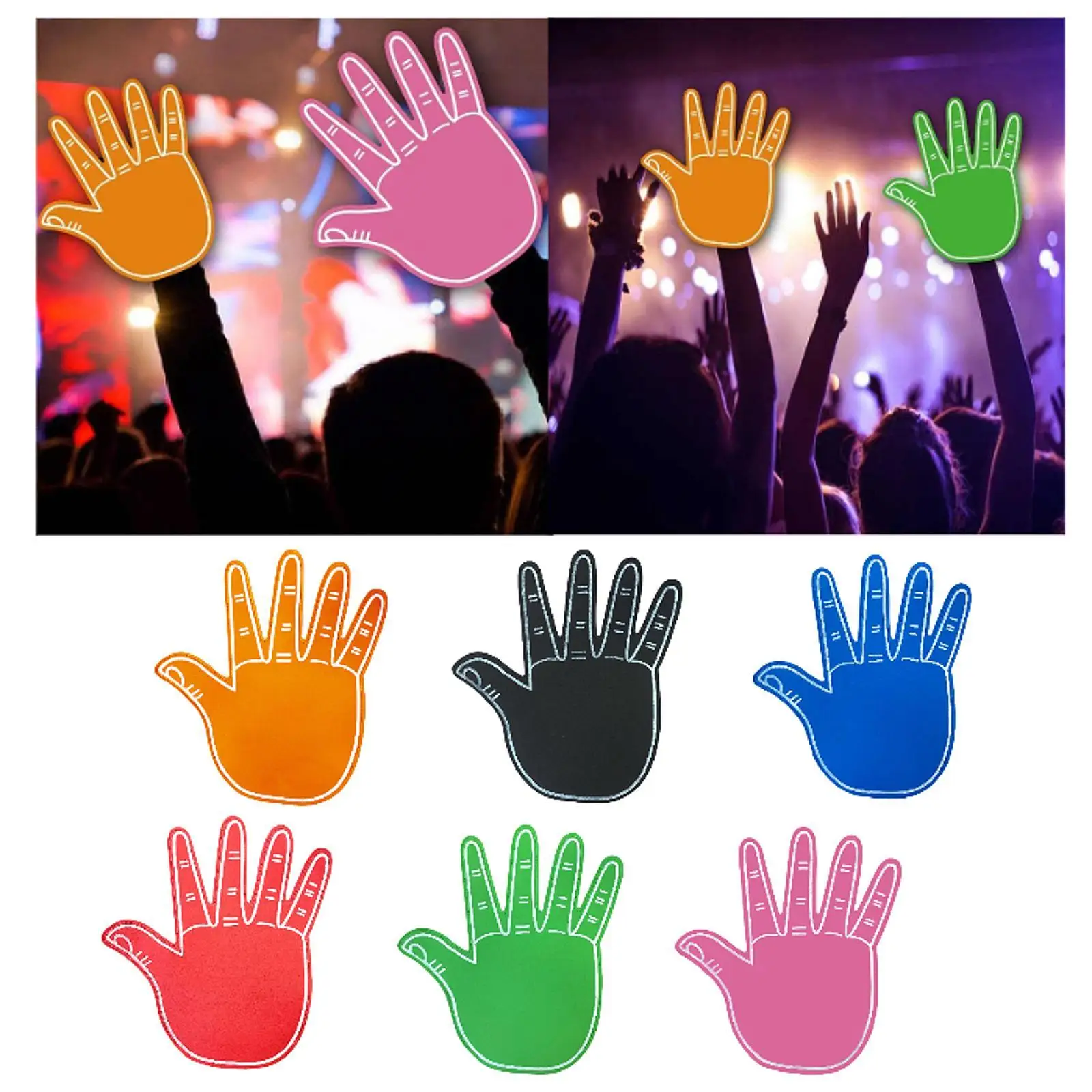 Giant Foam Finger Giant EVA Foam Hand Gloves for Athletic Meetings Party