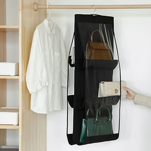 Storage Organizer Closet Rack Hangers Bags  Purses Organize Hanger Handbag  - Hanger - Aliexpress