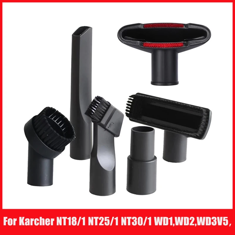 

For Karcher NT18/1 NT25/1 NT30/1 NT38/1 WD1 WD2 WD3 WD4 WD5 MV3 MV5 DS550 Nozzle Clean Tool Brush Vacuum Cleaner Accessories