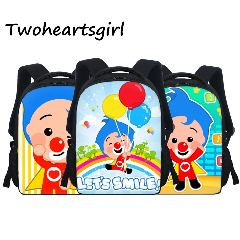 

Twoheartsgirl Plim Plim Cartoon Toddler Baby Backpacks Kindergarten Kids Mini Schoolbags Preschool Children School Bags Mochila