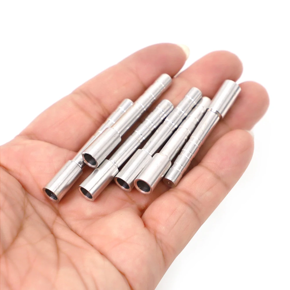 

12pcs Accmos Archery Accessories DIY ID 5.2 mm Aluminium Insert Arrow Fit Carbon Fiberglass Arrows Shaft Archery For Hunting