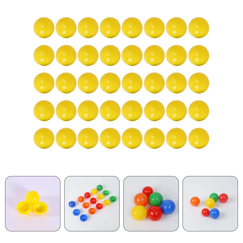 

50pcs Lottery Balls Raffle Drawing Balls Lottery Balls Openable Game Balls for Party
