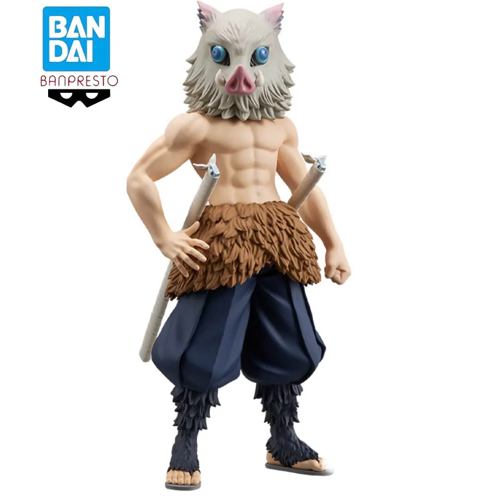 

In Stock Original Demon Slayer Grandista Hashibira Inosuke Anime Figures 24CM PVC 1/8 Action Collection Model Toys